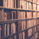 dark library interior